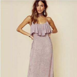 Shopplanetblue lavender maxidress made in Sunny CA